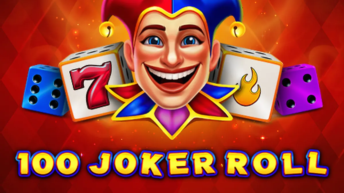 Tampilan antarmuka permainan slot 100 Joker Roll dari EGT Digital