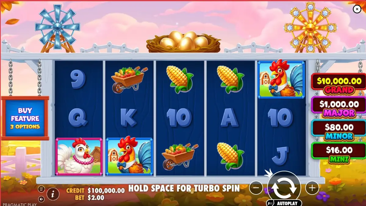 Tampilan visual slot Better Barn House Bonanza dengan tema pertanian yang ceria
